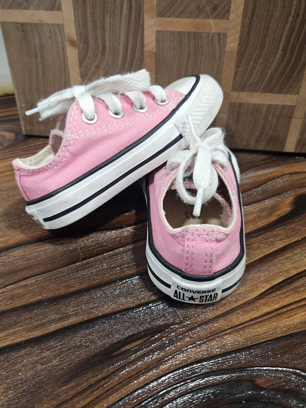 Pink Converse All Star Toddler Girls Shoes Size 4